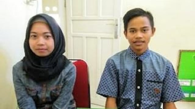 Viral Pasangan Pelajar SMP yang Putuskan Menikah Muda