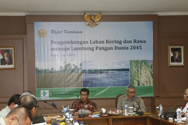 com-Pengembangan Lahan Kering dan Rawa (Foto: Kementan)
