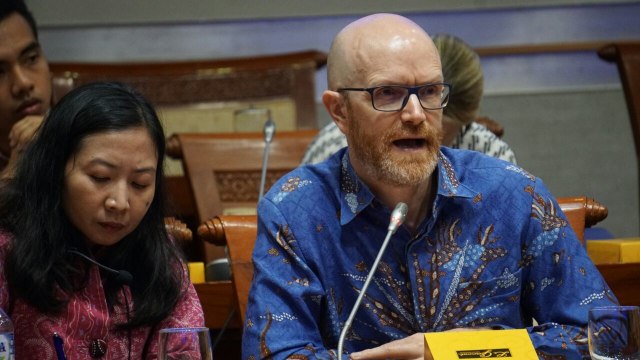 VP Pub. Policy Facebook Asia Pasific Simon Milner. (Foto: Iqbal Firdaus/kumparan)