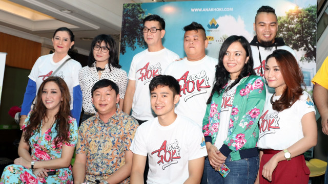 Pemain film Anak Hoki. (Foto: Munady Widjaja)