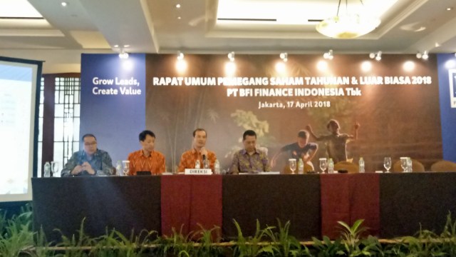 RUPS dan RUPSLB PT BFI Finance Indonesia Tbk (Foto: Ela Nurlaela/kumparan)