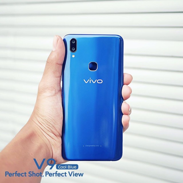 Vivo V9 Cool Blue Limited Edition: Harga Sama, Tampilan Lebih Gaya