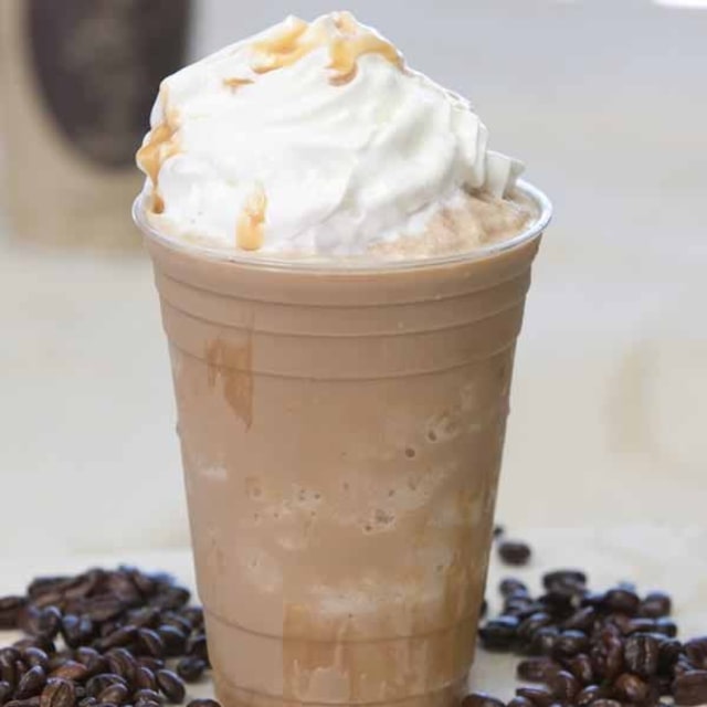 Pop Ice with whipped cream