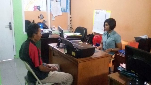 SJ, Pelaku pencabulan anak di bawah umur. (Foto: Dok. Polresta Bogor Kota)