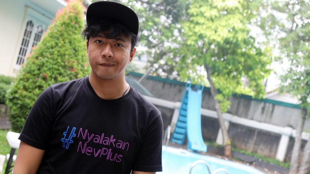 Andi Ariel NEV+. (Foto: Puti Cinintya Arie Safitri/kumparan)