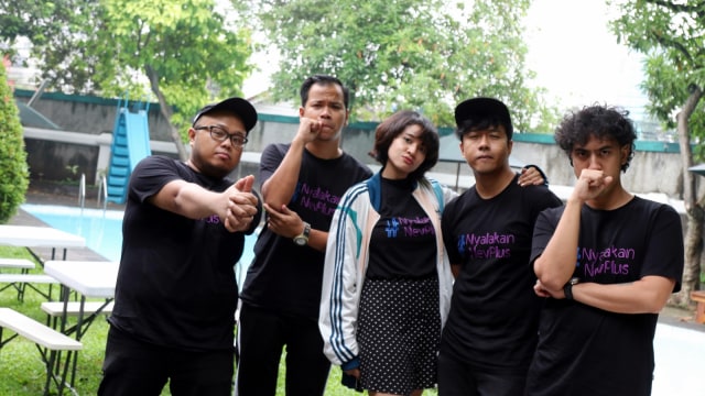 NEV+ dan Dea Dalila di kumparan. (Foto: Puti Cinintya Arie Safitri/kumparan)