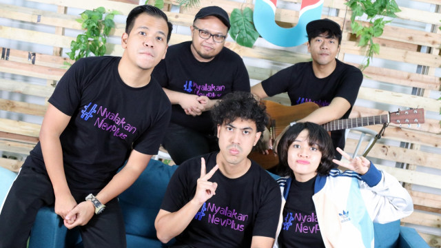 NEV+ dan Dea Dalila di kumparan. (Foto: Puti Cinintya Arie Safitri/kumparan)