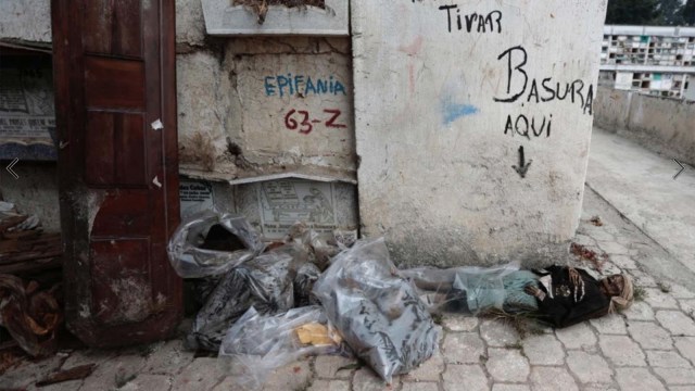 Jenazah harus bayar sewa di Guatemala (Foto: Reuters/Jorge Dan Lopez)