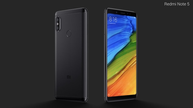 Ponsel Xiaomi Redmi Note 5. (Foto: Xiaomi Indonesia)