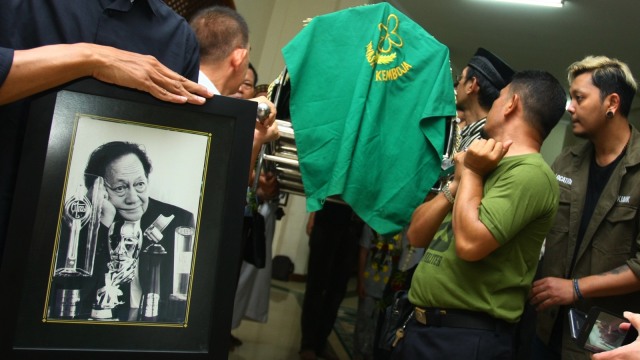 Aktor senior Deddy Sutomo wafat (Foto: ANTARA FOTO/ Muhammad Iqbal)