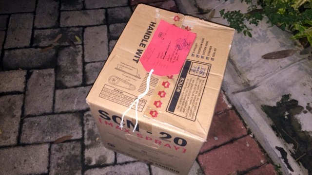 Mayat bayi di Cipinang Muara. (Foto: Andreas Ricky Febrian/kumparan)