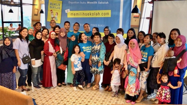 Acara Peluncuran Buku Panduan Memilih Sekolah (Foto: Bukik Setiawan)