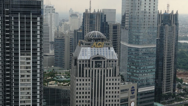 Gedung Artha Graha, perusahaan Tomy Winata. (Foto: Helmi Afandi/kumparan)
