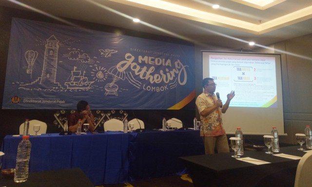 Media gathering pajak (Foto: Nicha Muslimawati/kumparan)