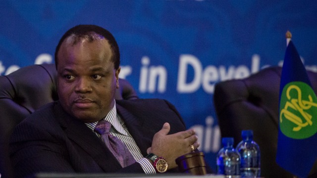 Raja Swaziland Mswati III. (Foto: AFP/Gulshan Khan)