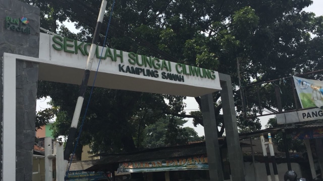 Sekolah Sungai Ciliwung (Foto: Eka Nurjanah/kumparan)