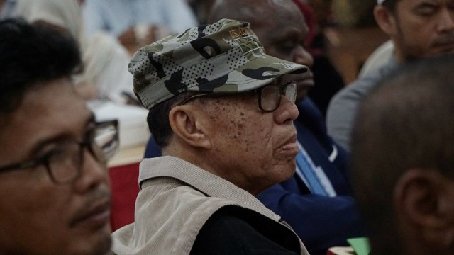 Letjen TNI (Purn) Syarwan Hamid. (Foto: Garin Gustavian/kumparan)