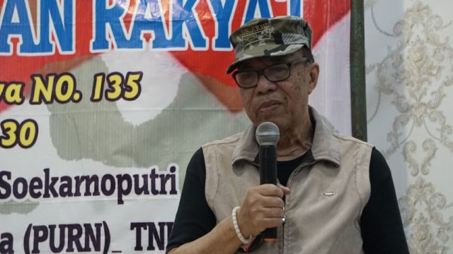 Letjen TNI (Purn) Syarwan Hamid. (Foto: Garin Gustavian/kumparan)