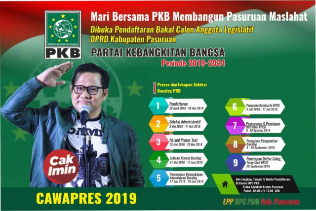 Monggo Gabung! PKB Kabupaten Pasuruan Buka Pendaftaran Bacaleg
