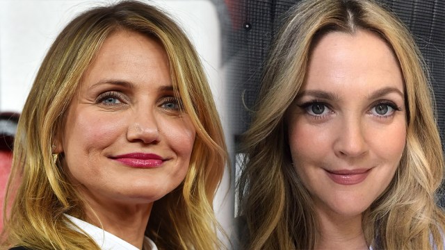 Cameron Diaz dan Drew Barrymore. (Foto: AFP/Ben Stansall & Instagram @drewbarrymore)