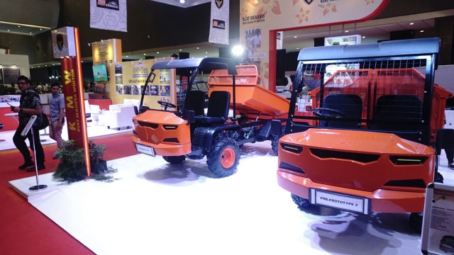 Mobil Perkebunan Karya Anak Bangsa Tampil di IIMS (Foto: Helmi Afandi Abdullah/kumparan)