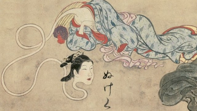 Legenda Hantu Jepang 'Rokurokubi' (Foto: Dok: Wikimedia Commons)