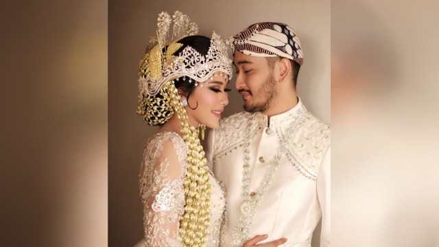 Pernikahan Syahnaz dan Jeje Govinda. (Foto: Instagram @bubahalfian)