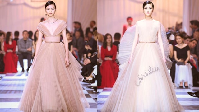 Haute Couture Dior (Foto: Instagram @dior)