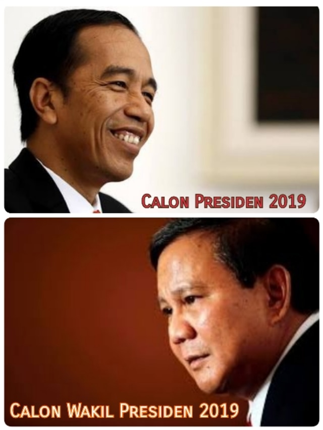 Pilpres 2019 Adem Jika Jokowi Gandeng Prabowo 