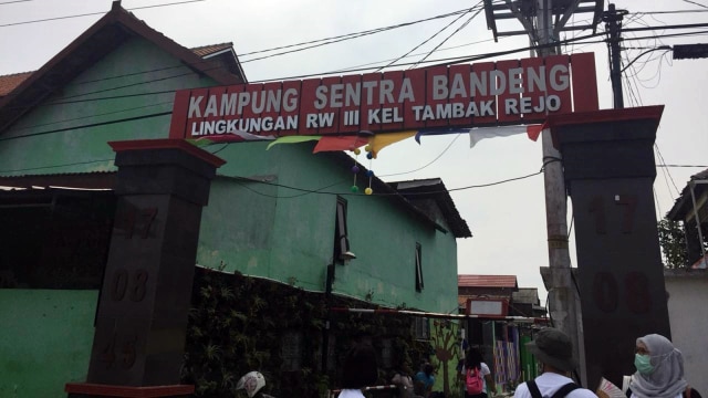 Kampung sentra bandeng. (Foto: Kartika Pamujiningtyas/kumparan)