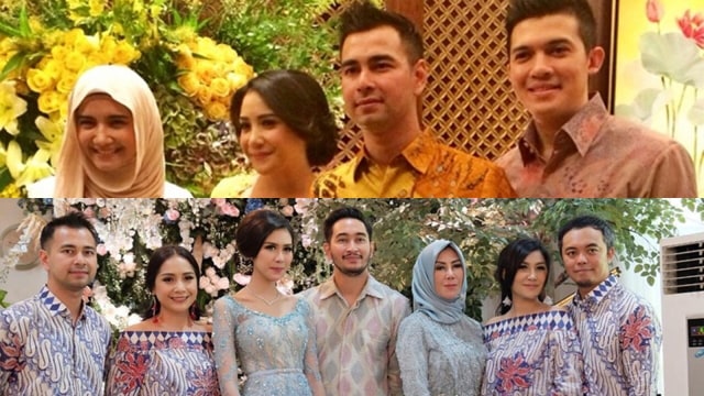 Proses lamaran Raffi-Gigi dan Syahnaz-Jeje. (Foto: Instagram @irwansyah_15 @raffinagita1717)