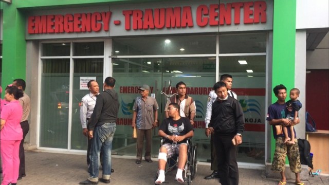 Pasien ledakan kapal sudah diijinkan pulang. (Foto: Fachrul Irwinsyah/kumparan)