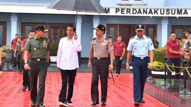 Jokowi akan tinjau penanganan gempa Banjarnegara. (Foto: Biro Pers Setpres/Laily Rachev)