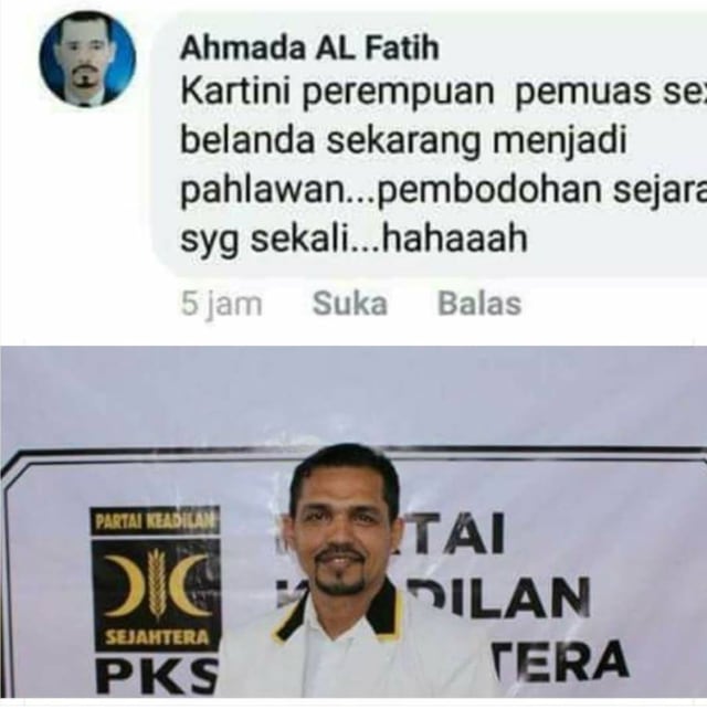 Orang mengaku-ngaku kader PKS. (Foto: Dok. Istimewa)