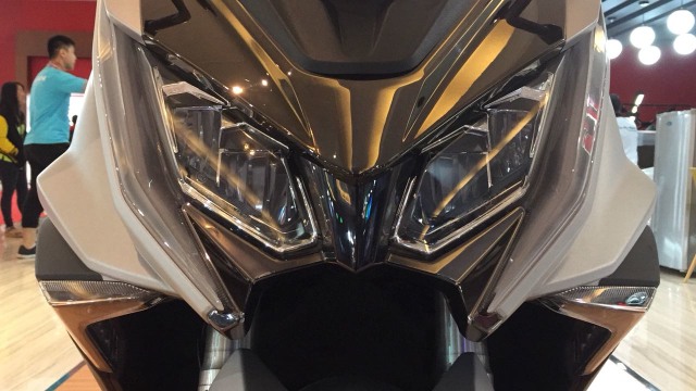 Kymco AK 550 (Foto: Aditya Pratama Niagara/kumparanOTO)