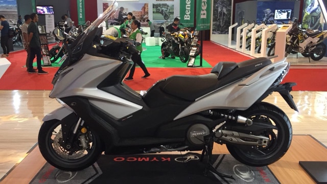 Kymco AK 550 (Foto: Aditya Pratama Niagara/kumparanOTO)