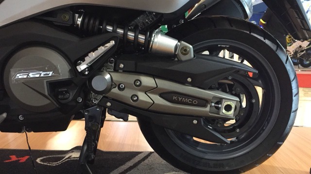 Kymco AK 550 (Foto: Aditya Pratama Niagara/kumparanOTO)