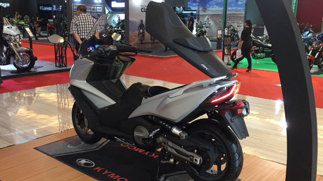 Kymco AK 550 (Foto: Aditya Pratama Niagara/kumparanOTO)