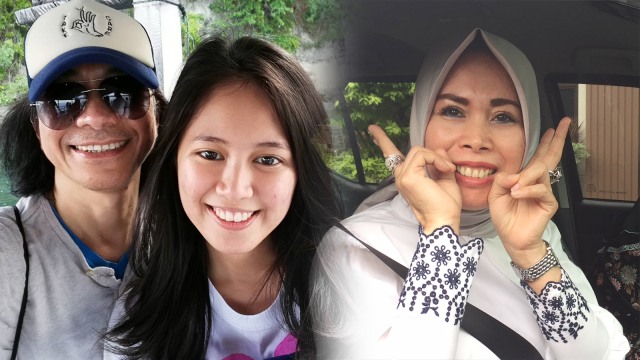 Keluarga Abdee 'Slank'. (Foto: Instagram @abdeenegara & Giovanni/kumparan)