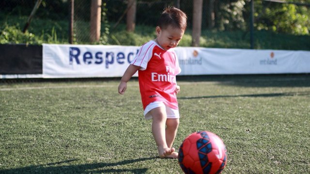 Ferdy Widjaja bersama sang anak. (Foto: Ferdy Widjaja)