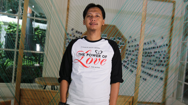 Jastis Arimba, sutradara 212 The Power of Love. (Foto: Puti Cinintya Arie Safitri/kumparan)