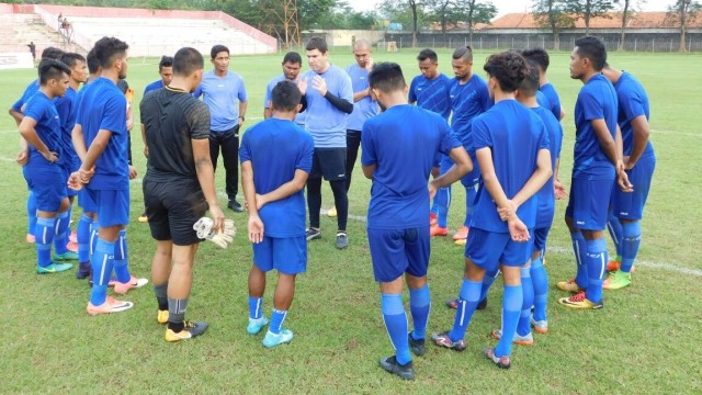Sesi latihan Aceh United. (Foto: Dok: Media Aceh United.)