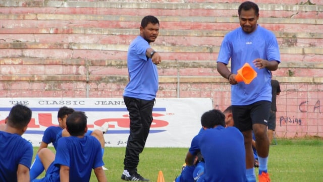 Sesi latihan Aceh United (Foto: Dok: Media Aceh United.)