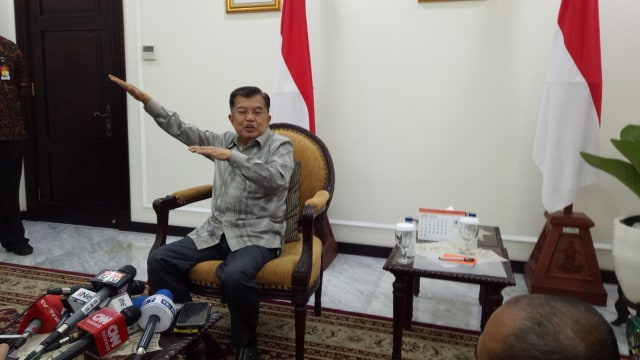 Wakil Presiden Republik Indonesia, Jusuf Kalla. (Foto: Kevin Kurnianto/kumparan)