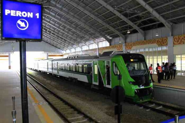 Kereta Bandara Minangkabau Ekspres Akan Berangkat 5 Kali Sehari (1)