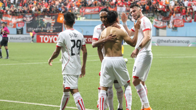 Tampines Rovers vs Persija Jakarta di AFC Cup (Foto: Dok. Media Persija)