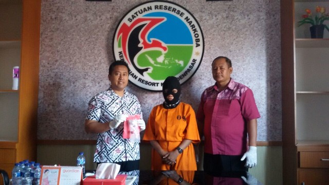 Tersangka pengguna narkotika di Polresta Denpasar (Foto: Cisilia Agustina Siahaan/kumparan)