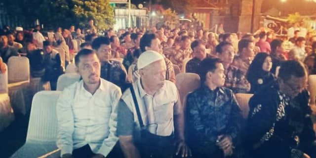 Maman Kardiman, Hadiri Malam Kenal Pamit Kapolres Cirebon di Makodim 0620