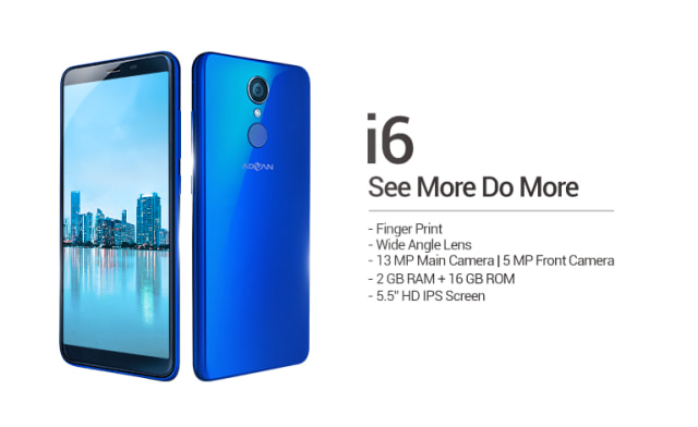 com-Spesifikasi Advan i6 (Foto: Advan)