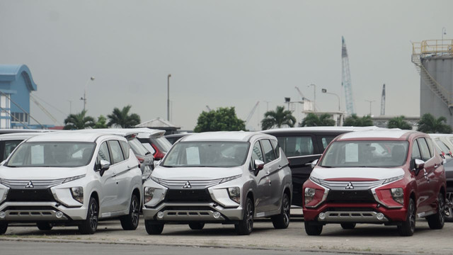 Mitsubishi XPANDER Export Ceremony. (Foto: Fitra Andrianto/kumparan)